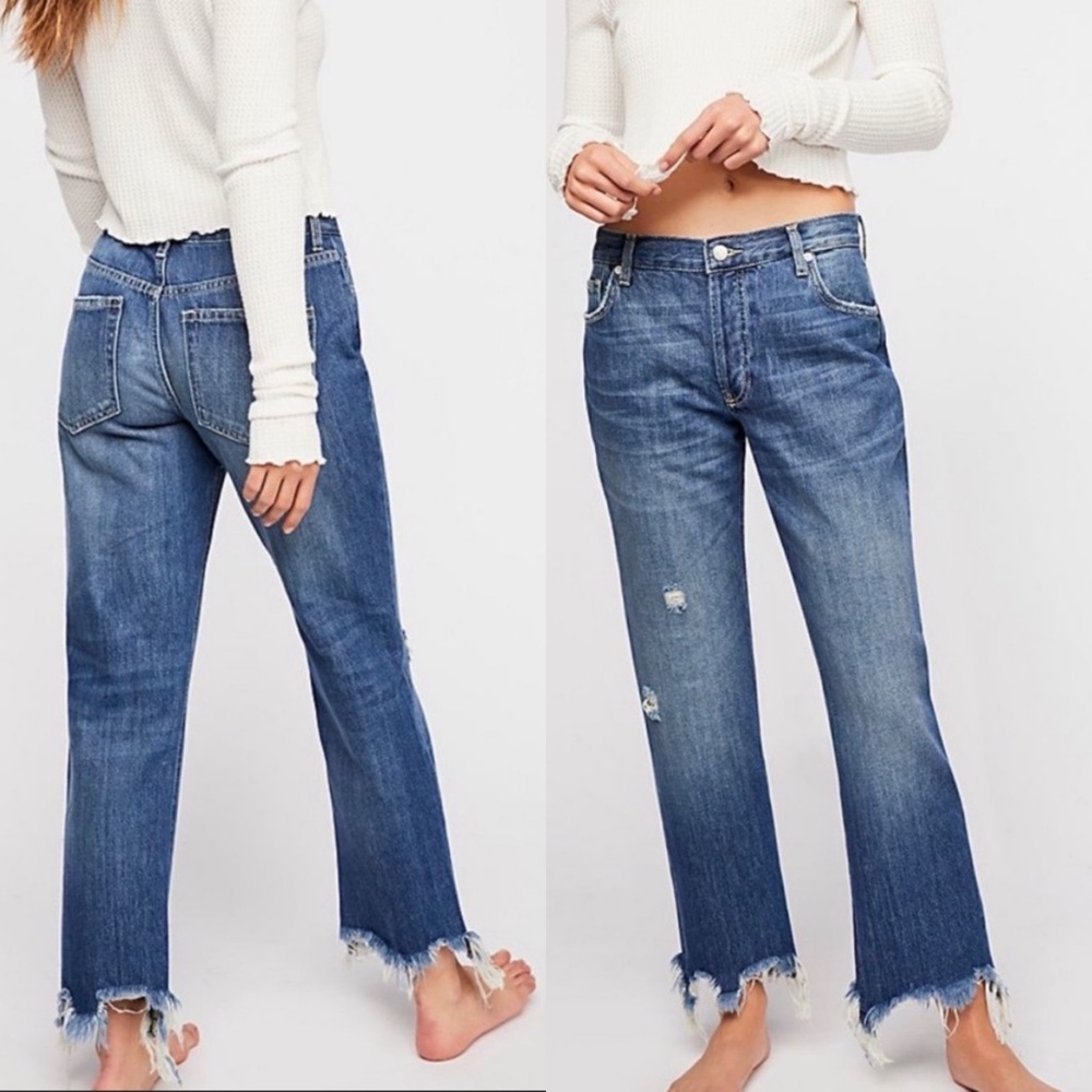 WE THE FREE NWT Maggie Straight Leg Jeans Size 24